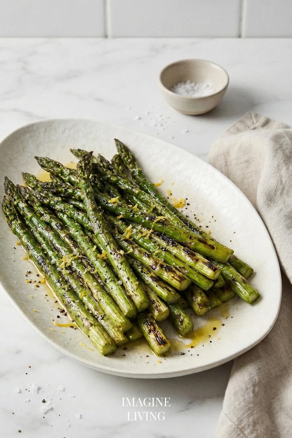 Ingredients: Roasted Asparagus with Garlic and Lemon (Serves 4)