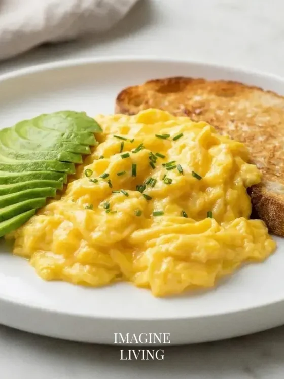 Silky Scrambled Eggs