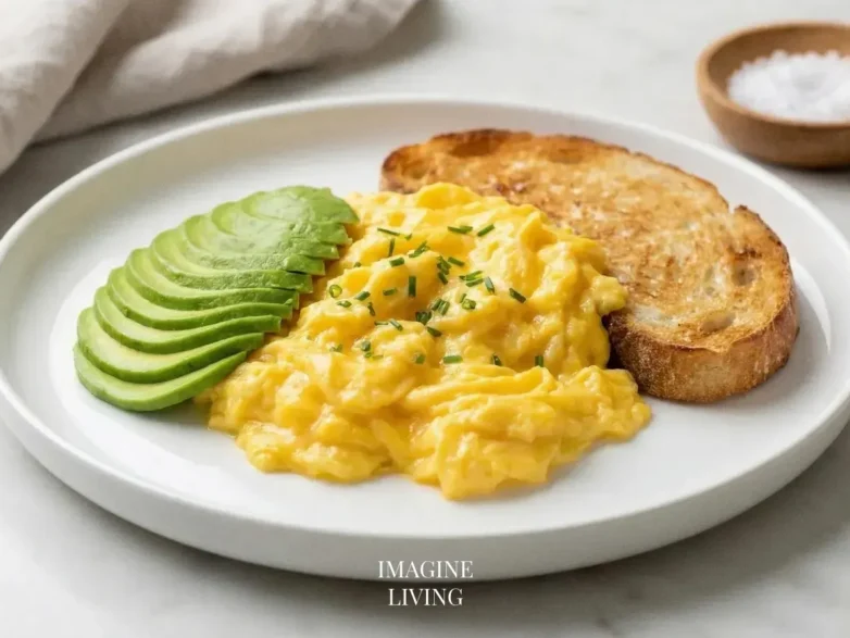 Silky Scrambled Eggs