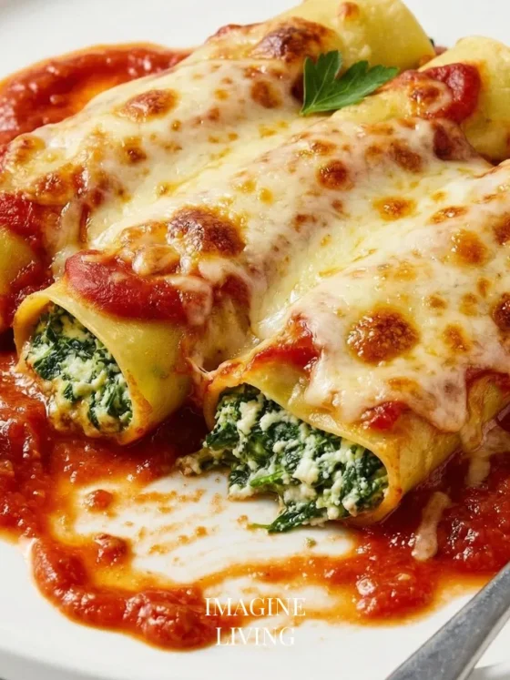 Spinach and Ricotta Cannelloni