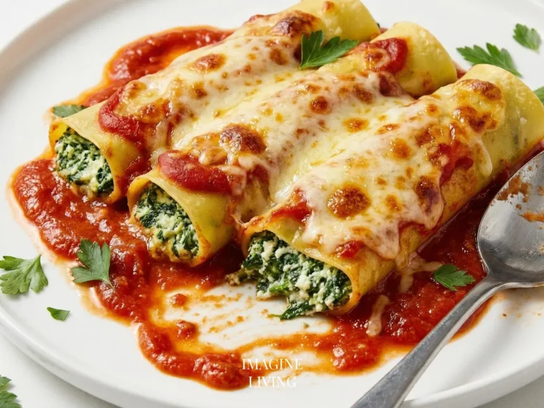 Spinach and Ricotta Cannelloni