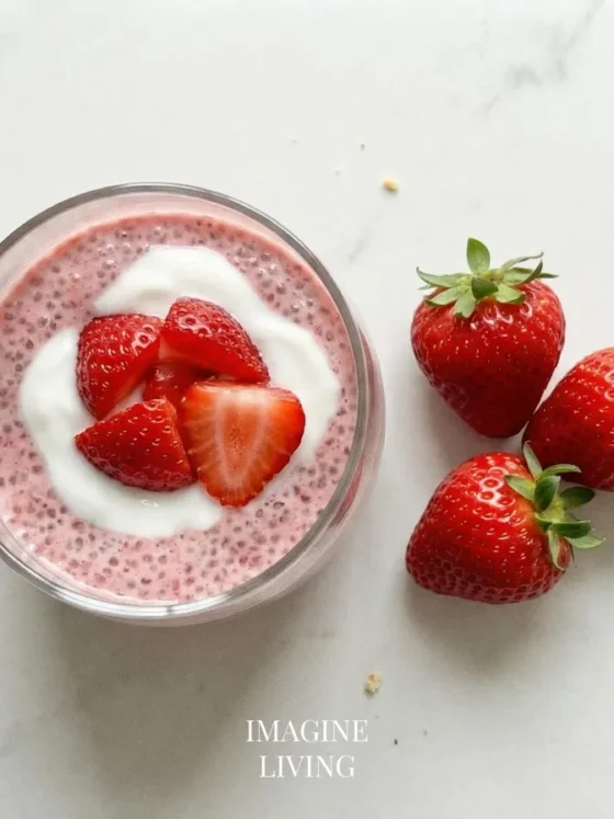Strawberry Chia Pudding