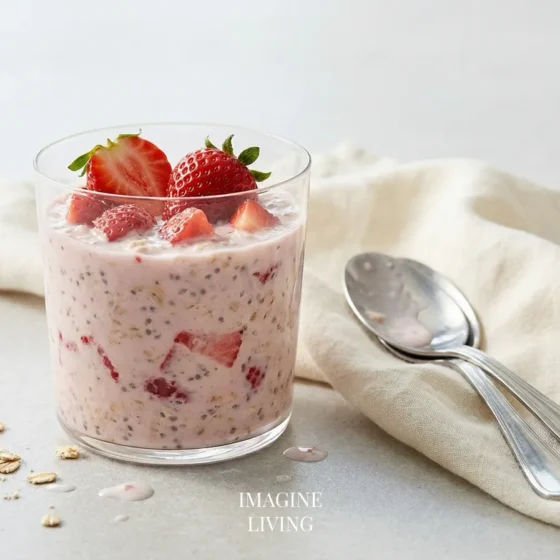 Strawberry Overnight Oats