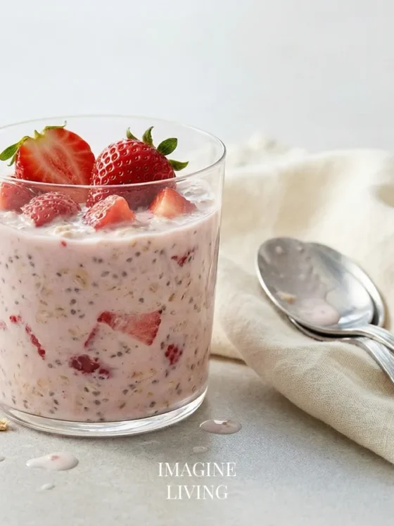Strawberry Overnight Oats