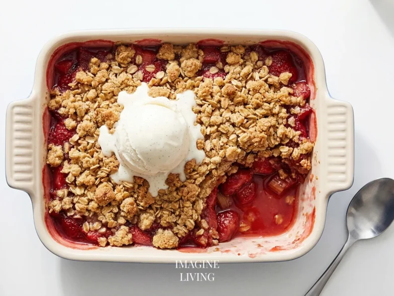 Strawberry Rhubarb Crisp