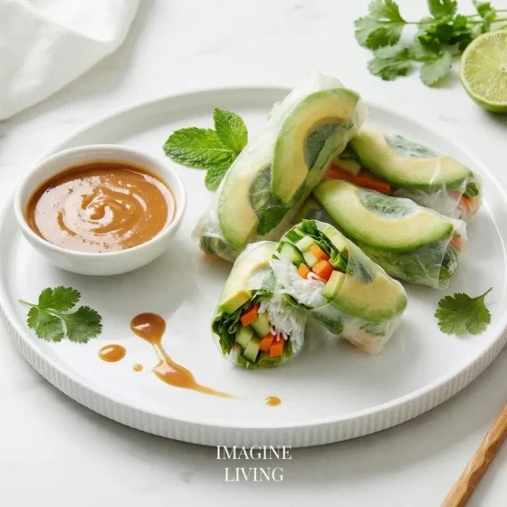 Avocado Summer Rolls