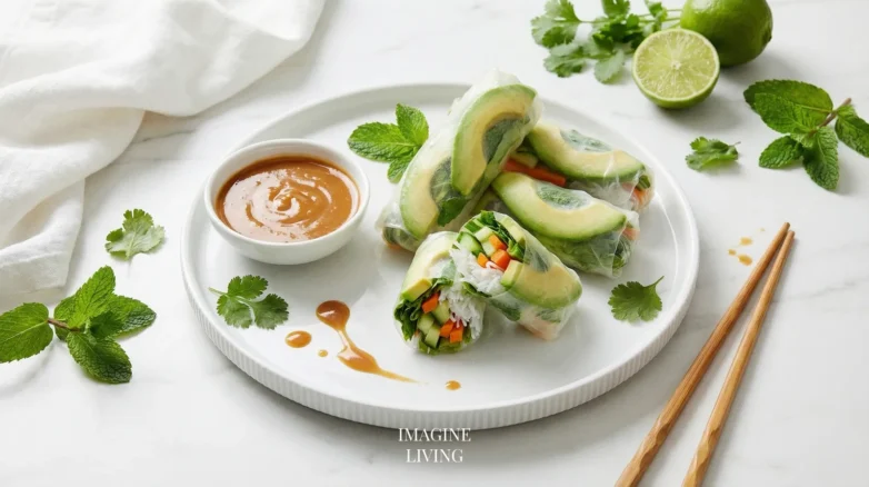 Avocado Summer Rolls