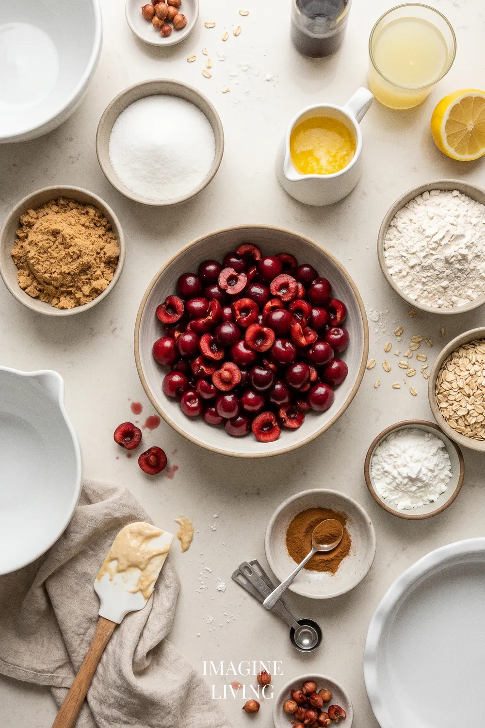 Ingredients: Easy Cherry Crisp Recipe
