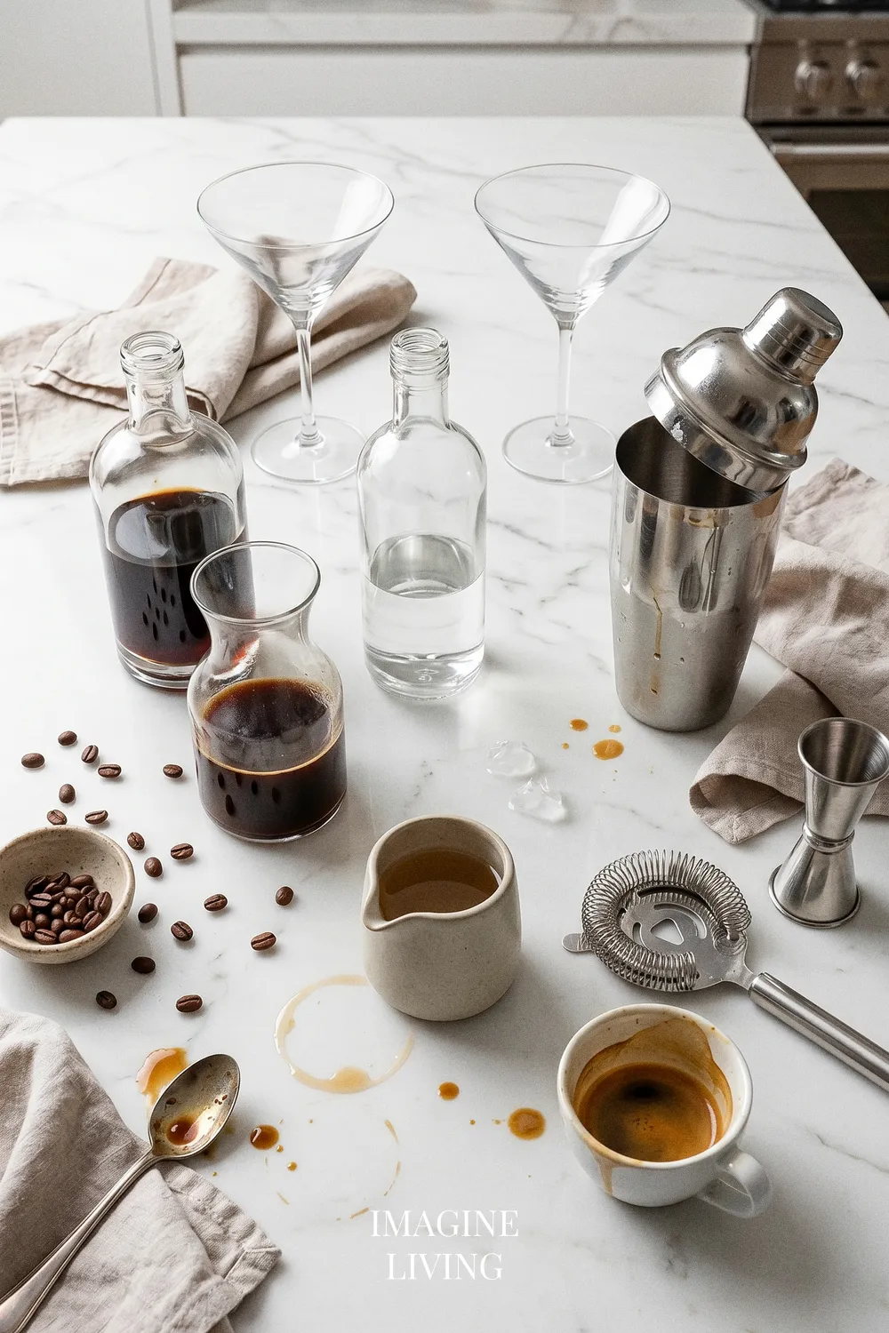 Ingredients: Perfect Espresso Martini for a Stylish Evening (Serves 2)