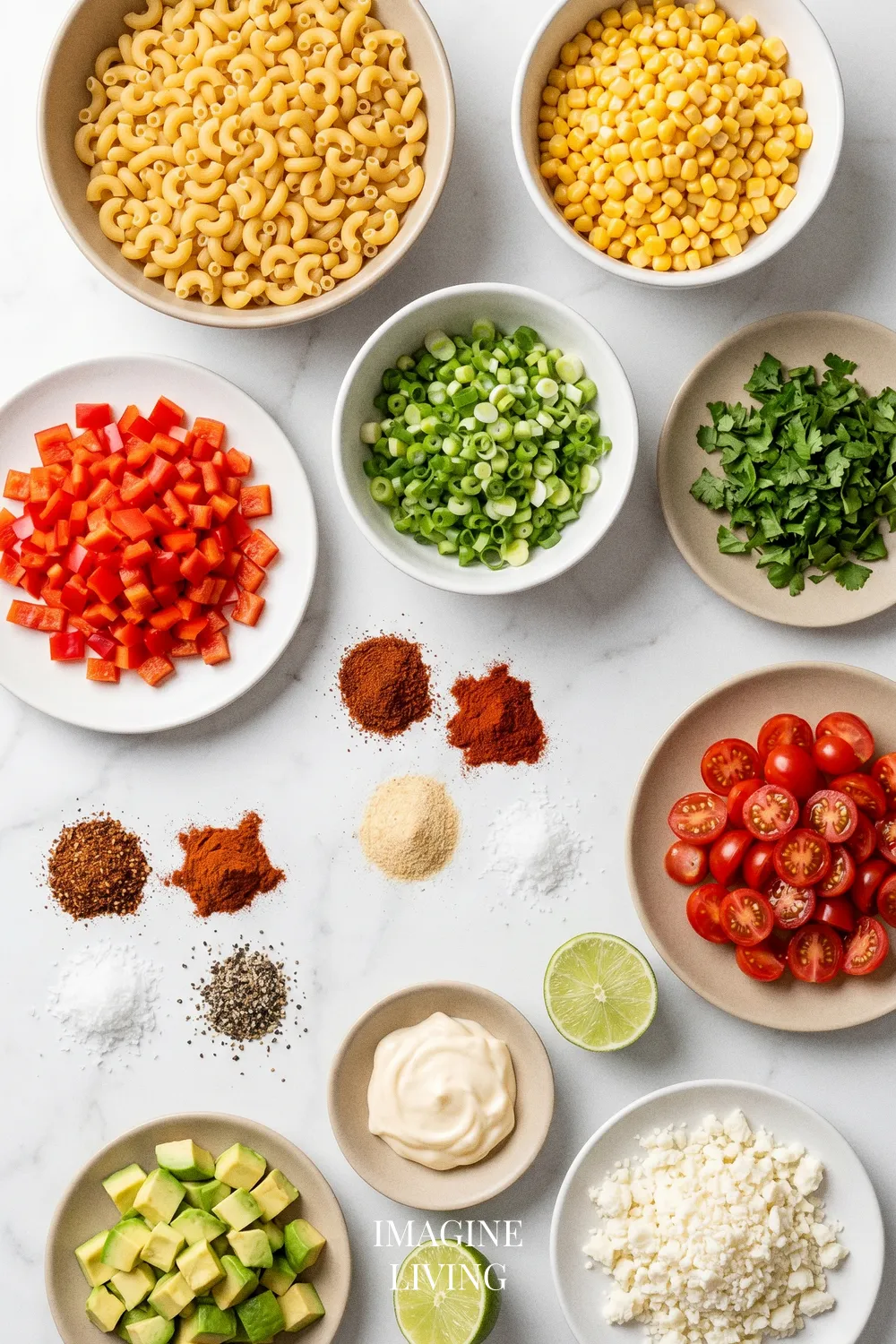 Ingredients: Mexican Street Corn Pasta Salad