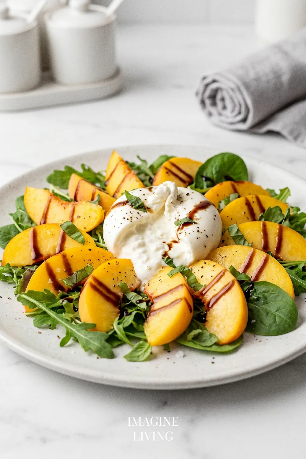 Creative Variations: Peach Burrata Salad Ideas