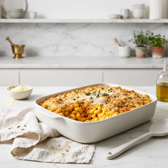 Butternut Squash Mac and Cheese