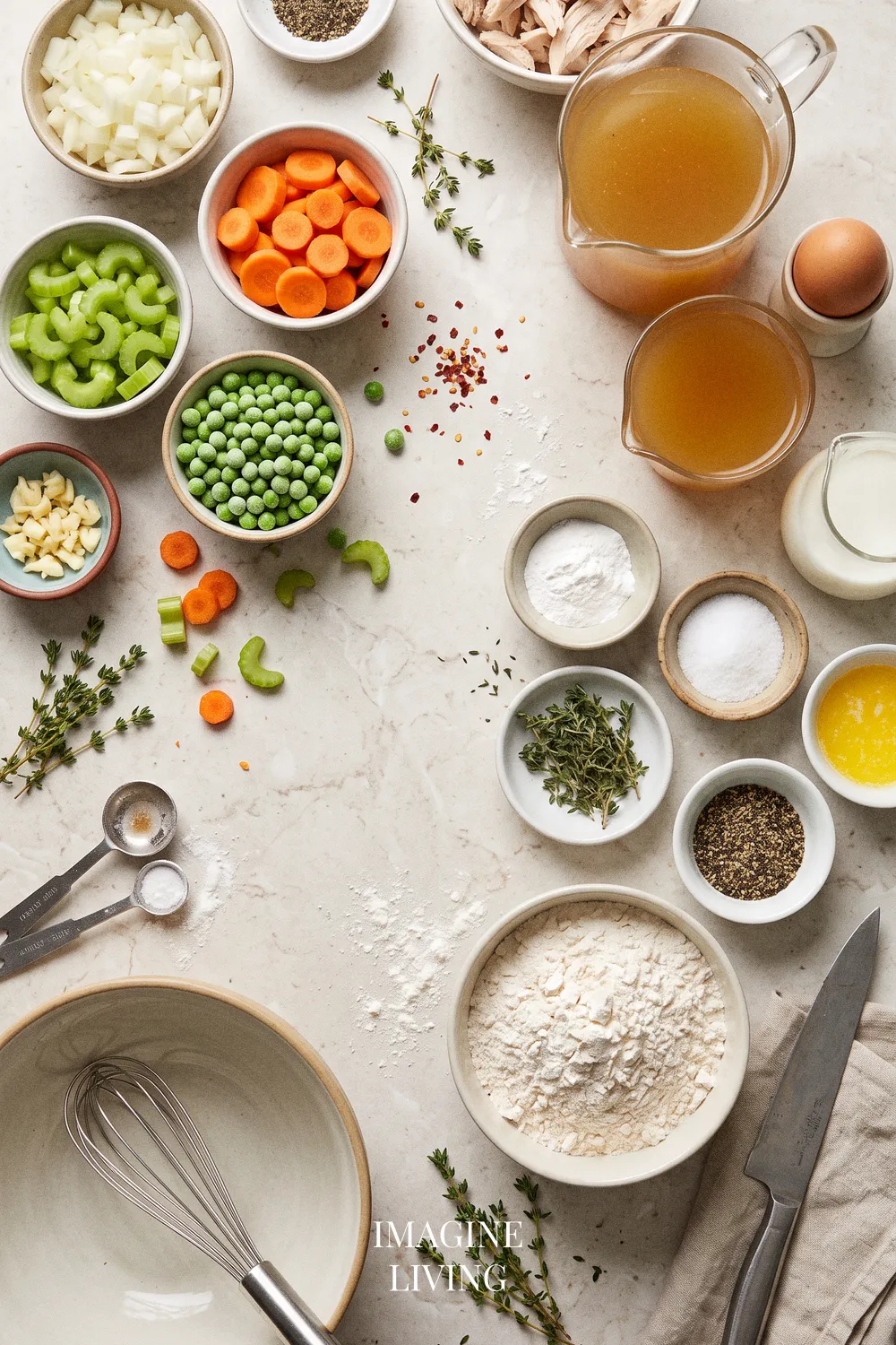 Ingredients: Homemade Chicken and Dumplings for Cozy Nights