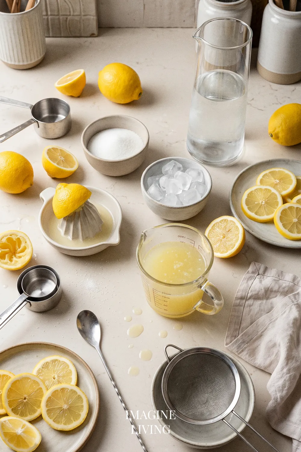 Ingredients: Classic Lemonade Made Easy (Serves 4)
