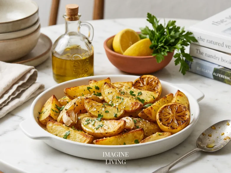 Greek Lemon Potatoes