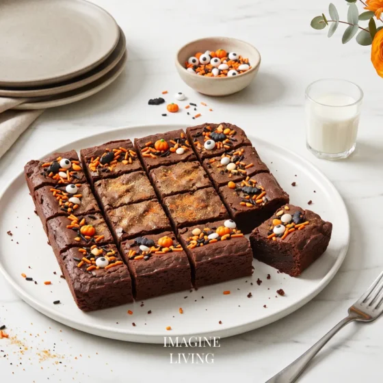 Halloween Brownies