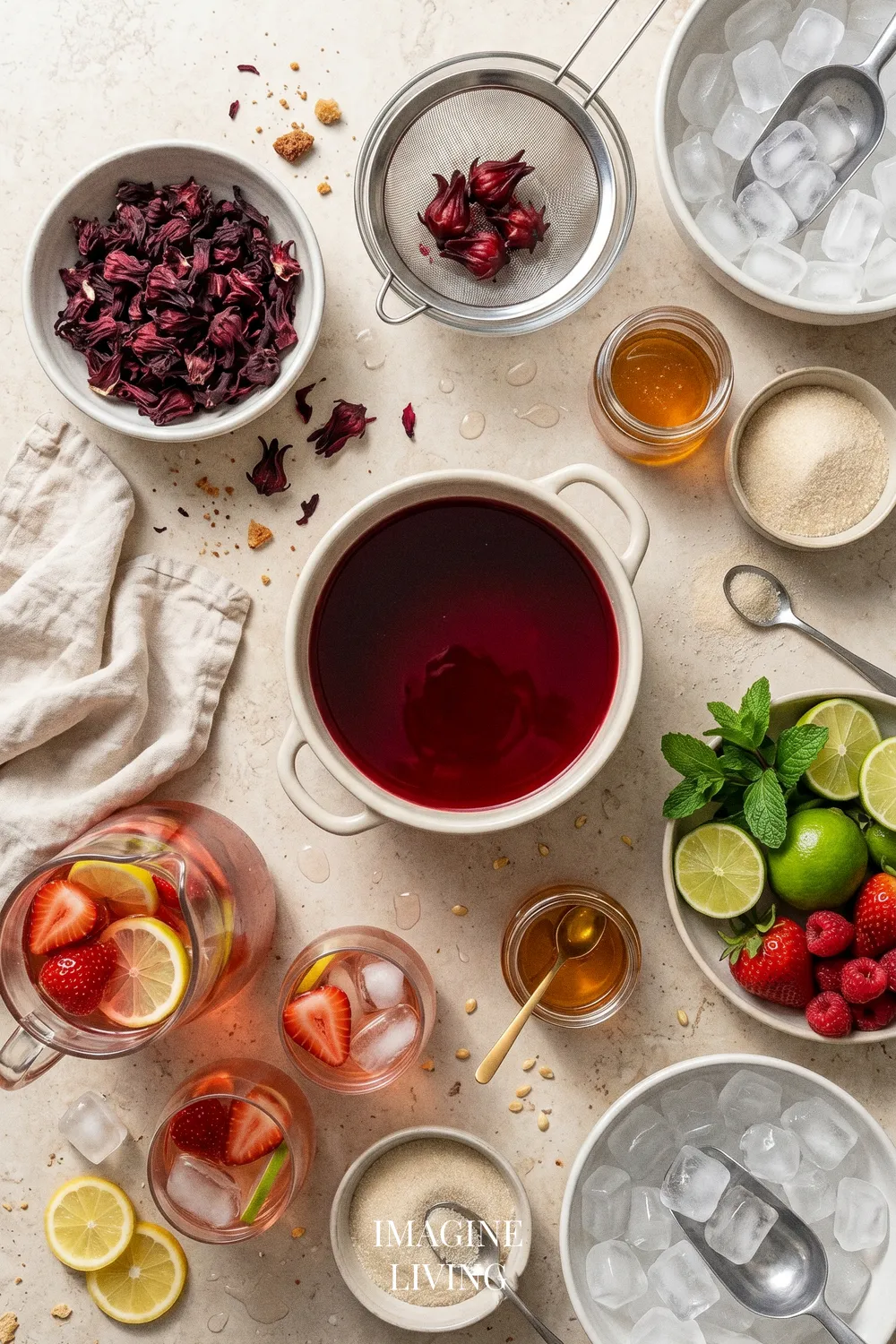 Ingredients: Hibiscus Iced Tea