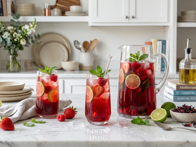 Hibiscus Iced Tea