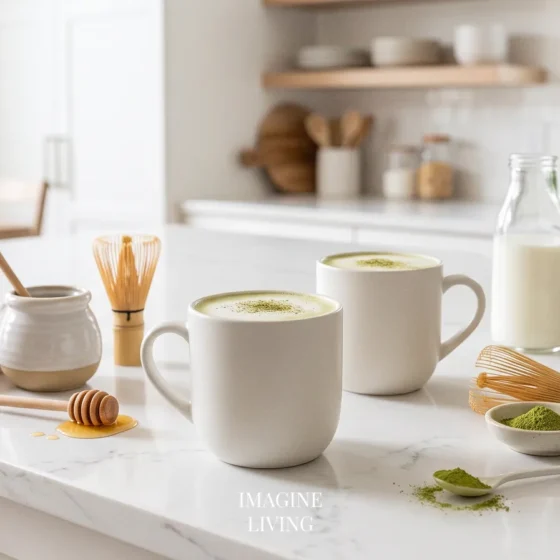 Honey Matcha Latte