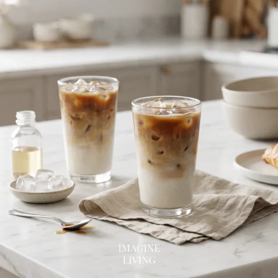 Iced Vanilla Latte