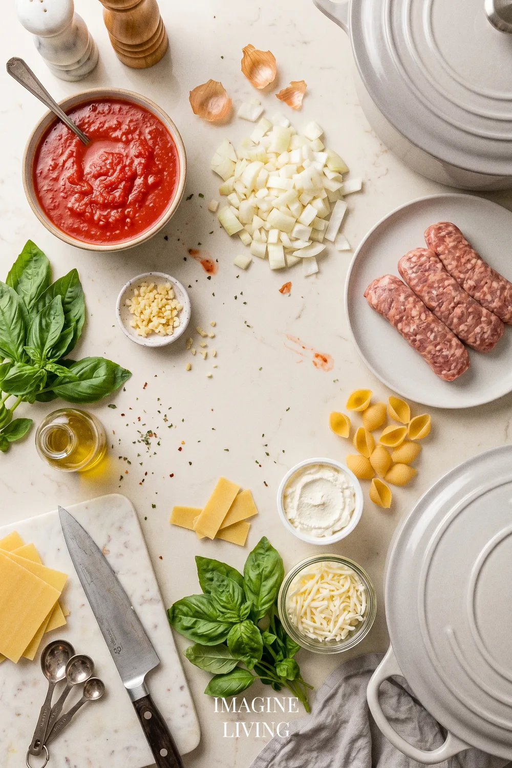 Ingredients: Lasagna Soup Recipe for Cozy Nights