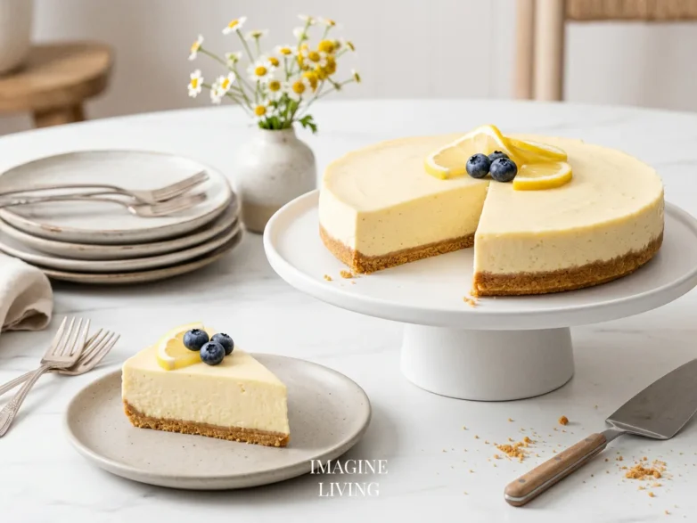 No-Bake Lemon Cheesecake
