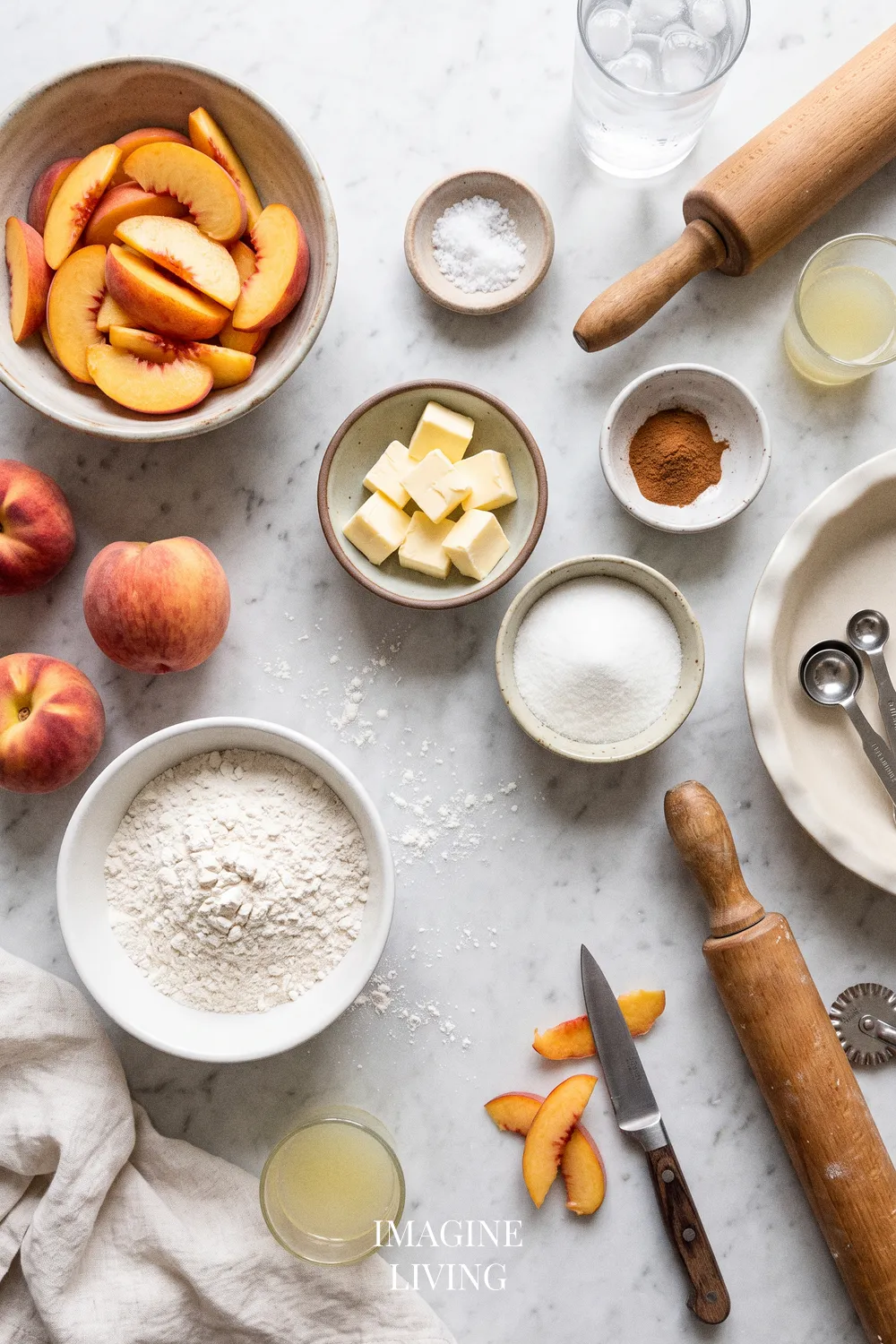 Ingredients: Irresistible Peach Pie