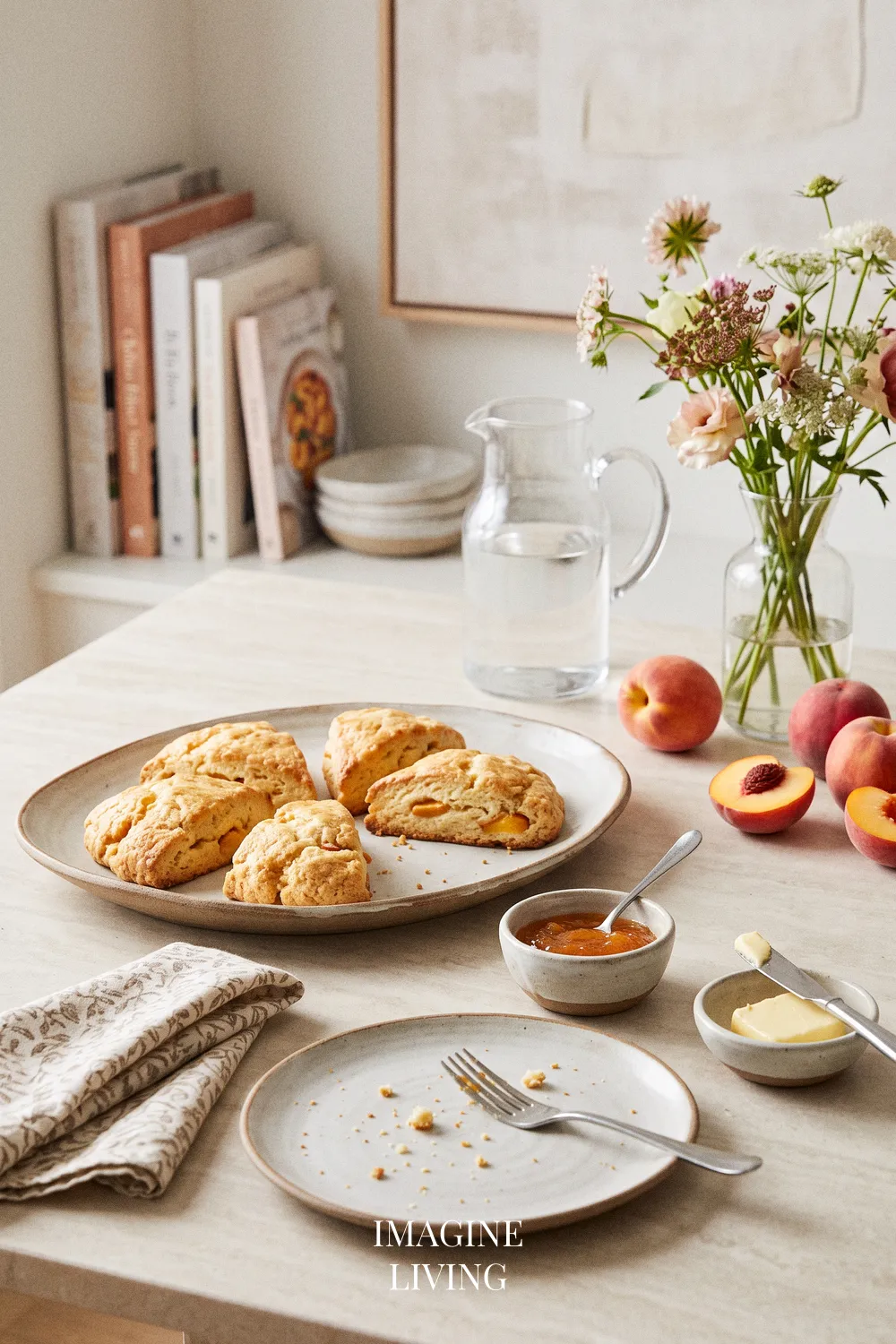 Creative Variations: Savoring Peach Scones