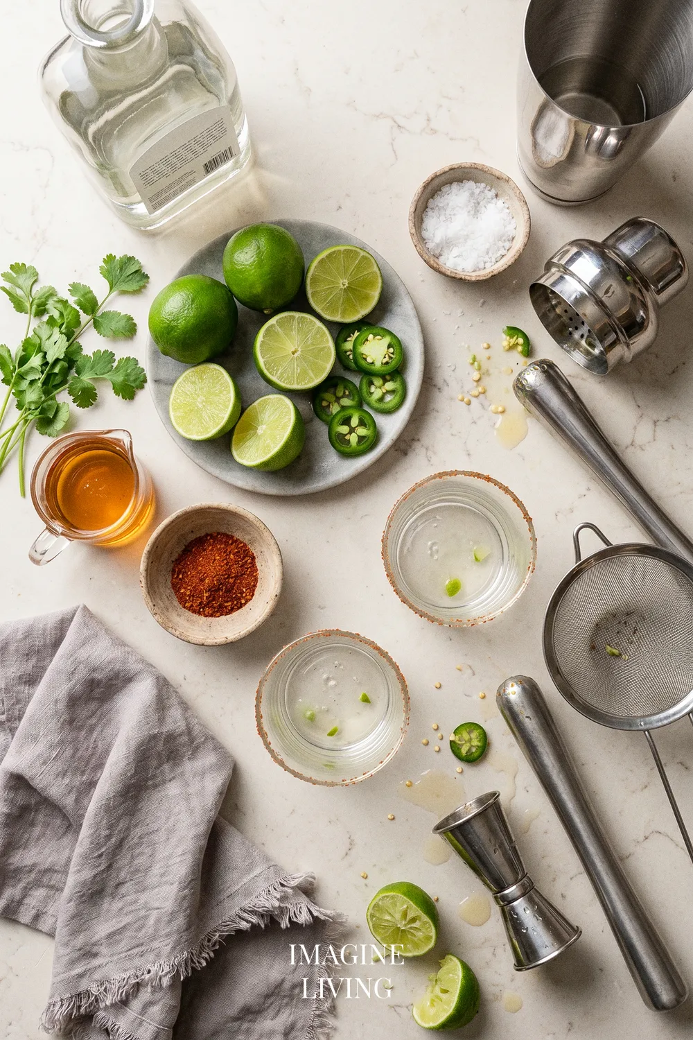 Ingredients: Spicy Tequila Cocktail