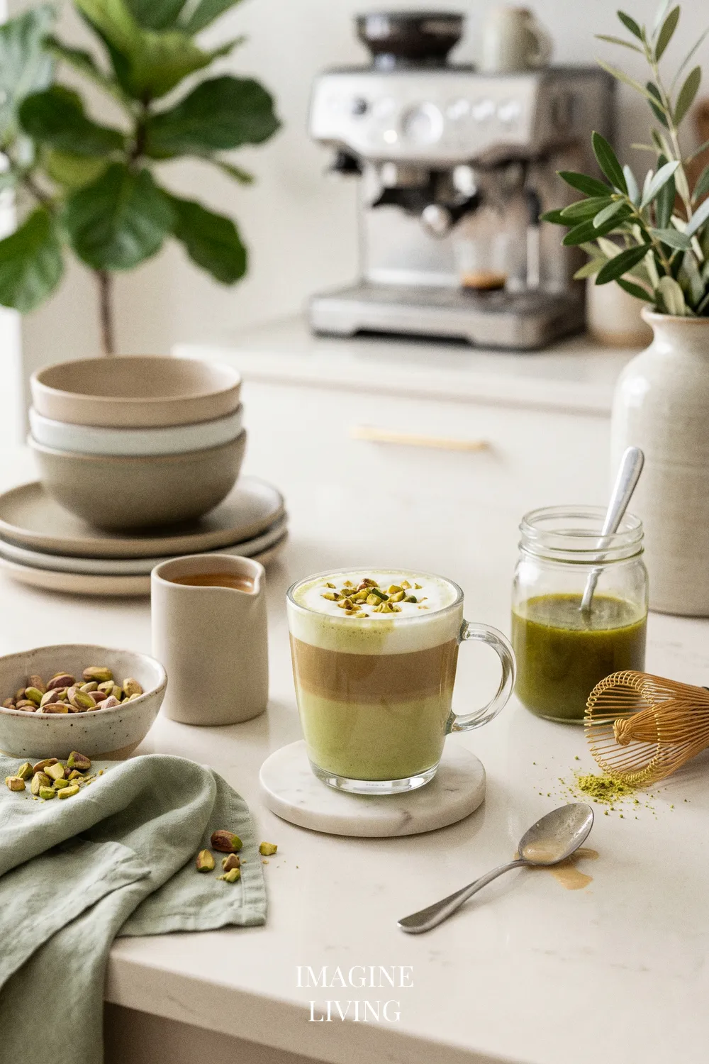 Creative Variations: Pistachio Latte Inspirations