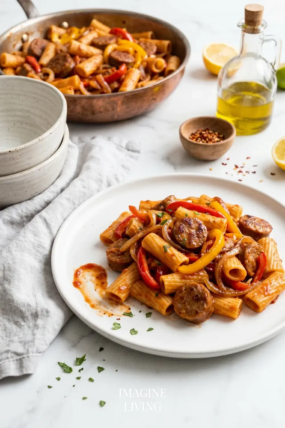 Creative Variations: Exciting Twists on Sausage and Peppers Pasta
