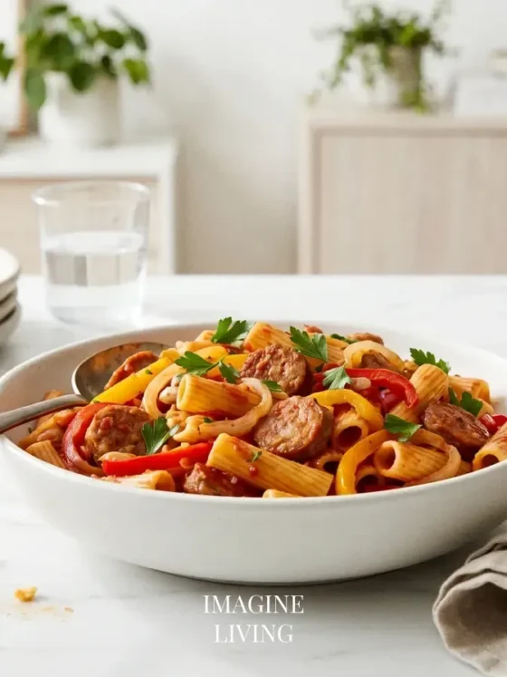 Sausage and Peppers Pasta