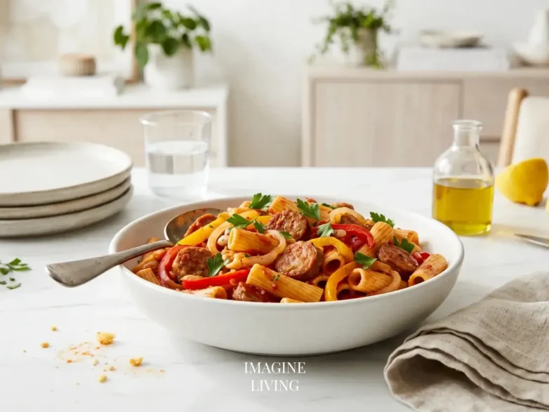 Sausage and Peppers Pasta