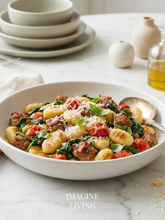 Sausage Gnocchi Skillet