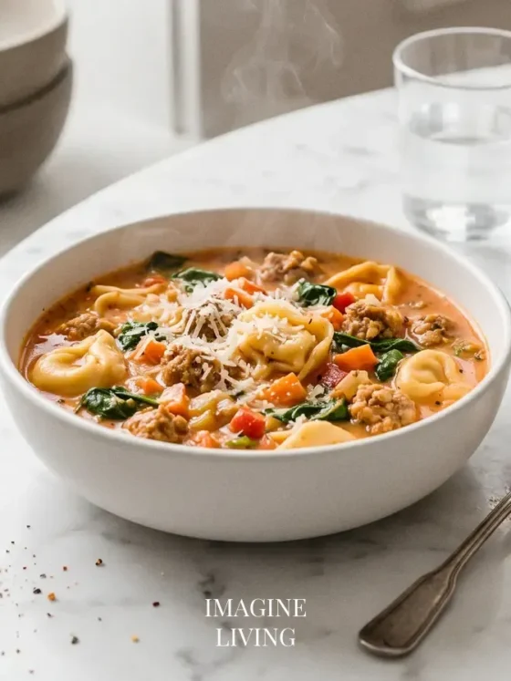 Sausage Tortellini Soup