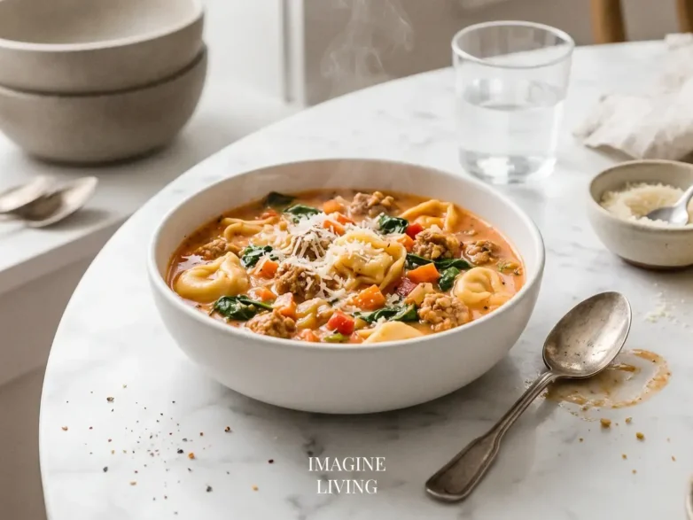 Sausage Tortellini Soup