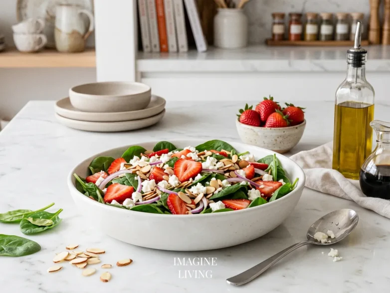Strawberry Spinach Salad