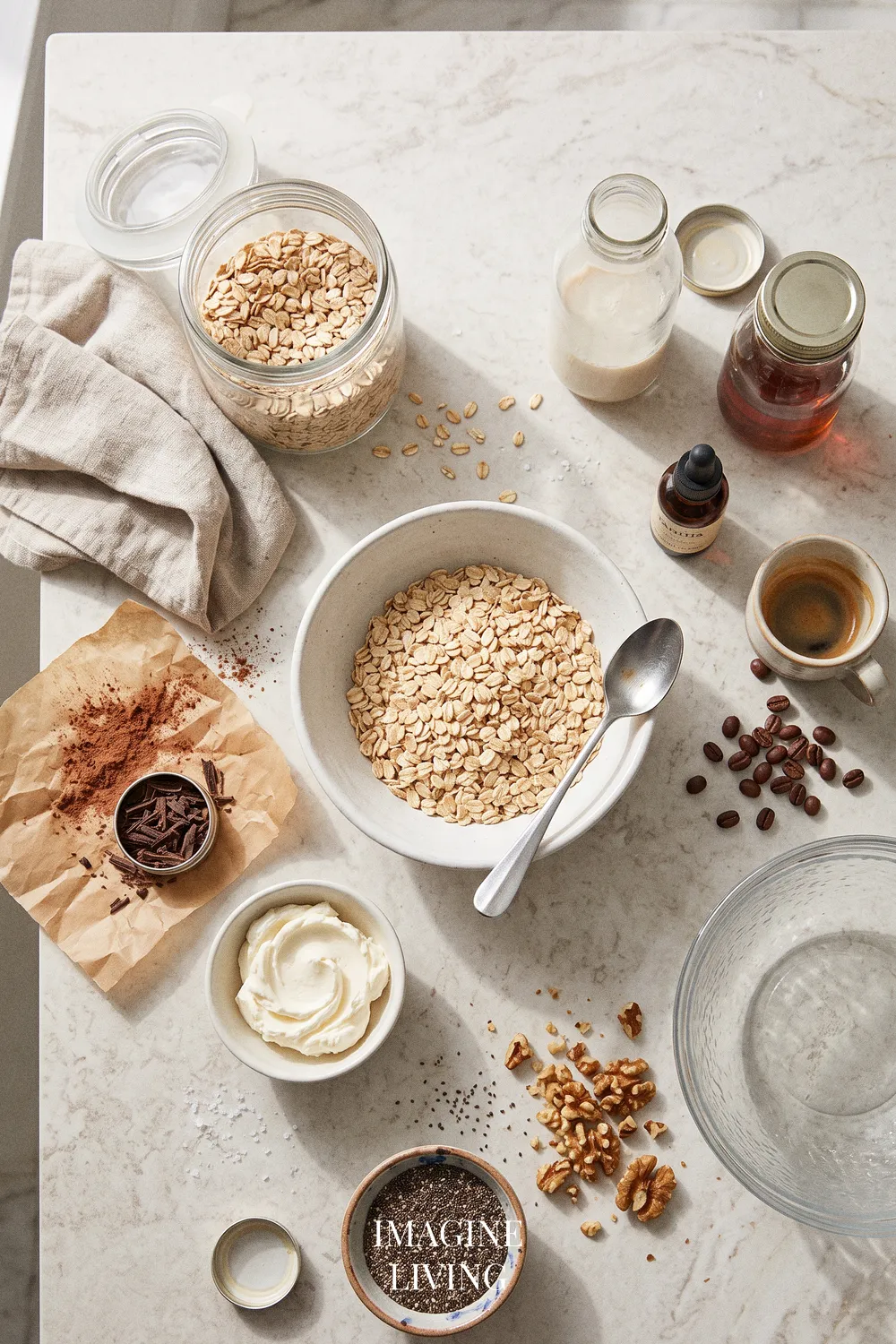 Ingredients: Tiramisu Overnight Oats